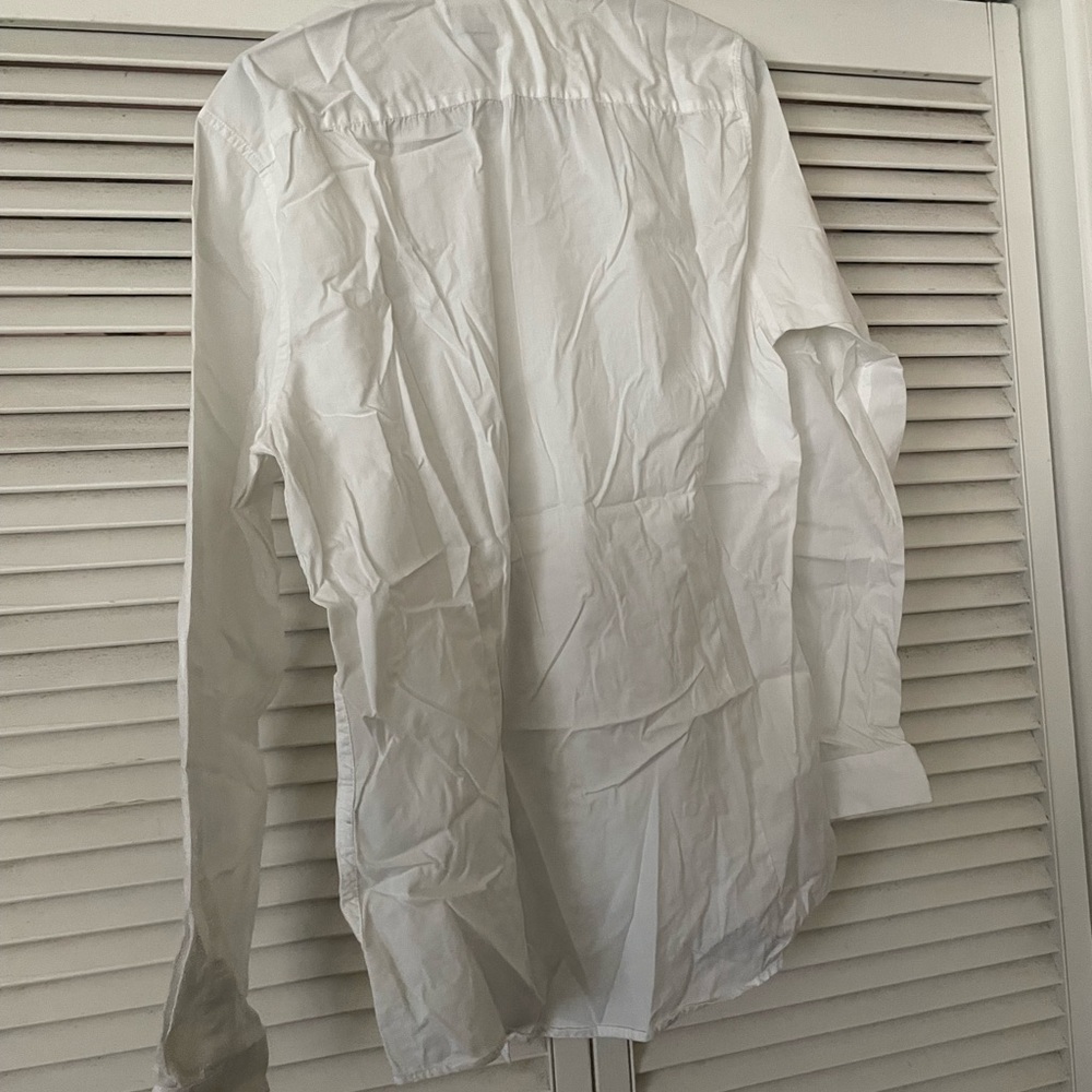 white button up